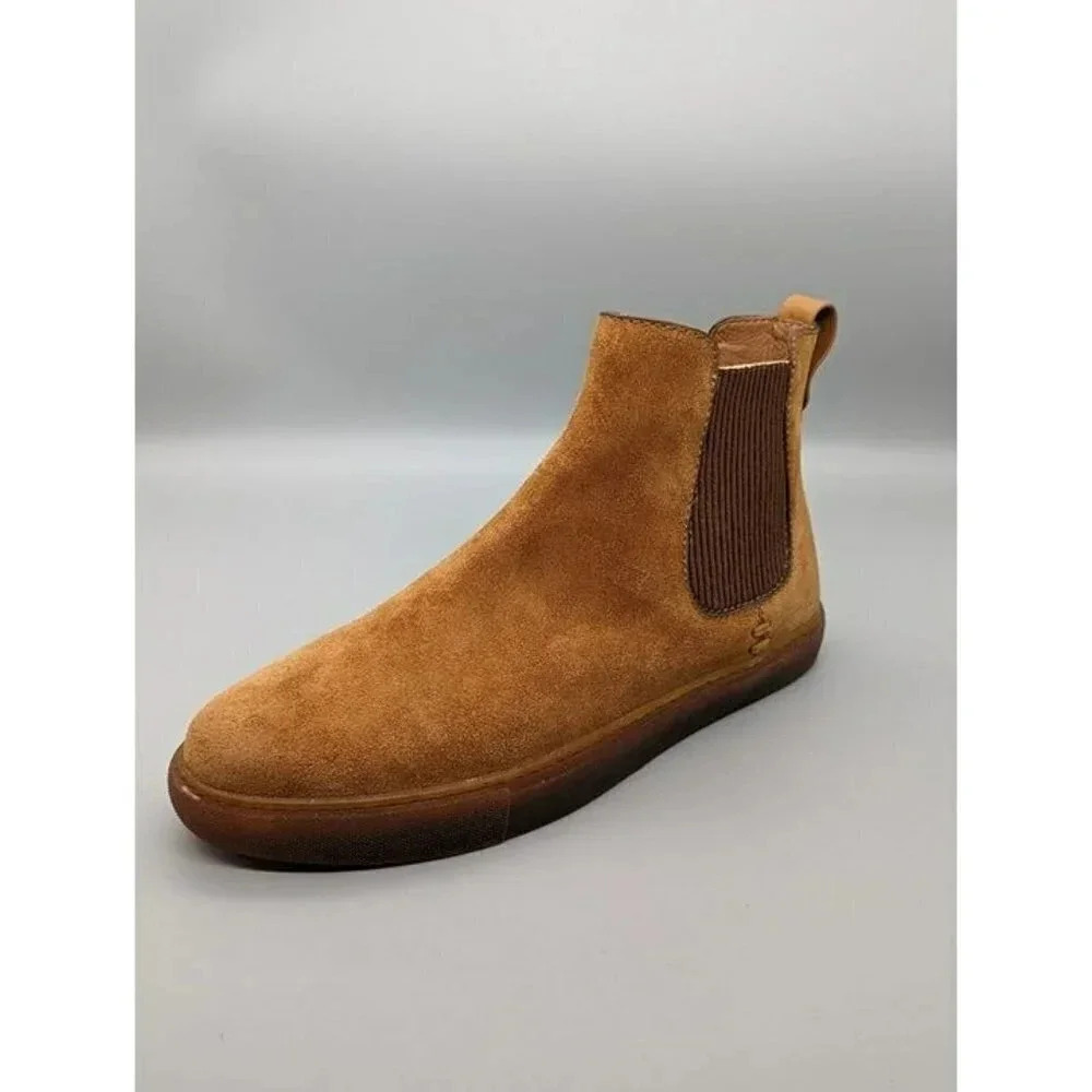 **Single Left Shoe** Gentle Souls Men's Nyle Chelsea Boot Brown Suede Size 10